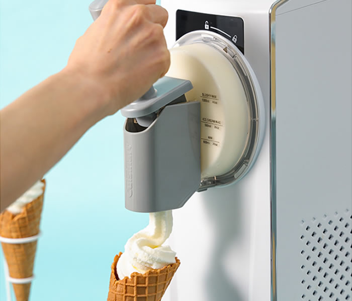 おうちでソフトクリームが実現