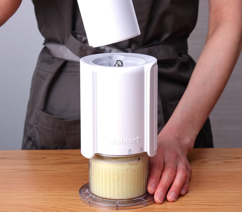 ②本体をセットしてモードを選択