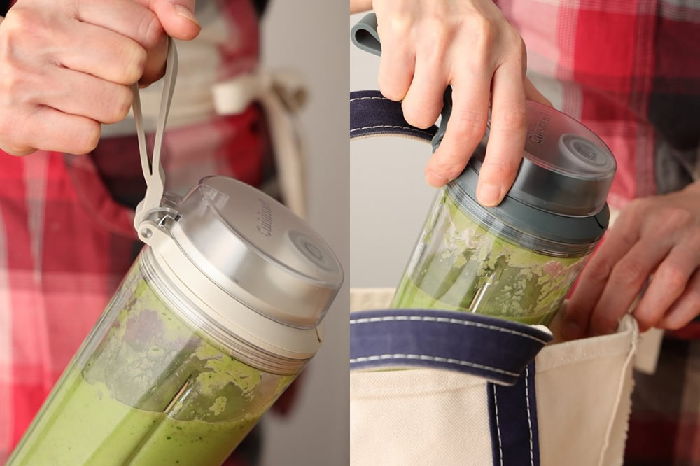 タンブラーとして持ち運びも自由に