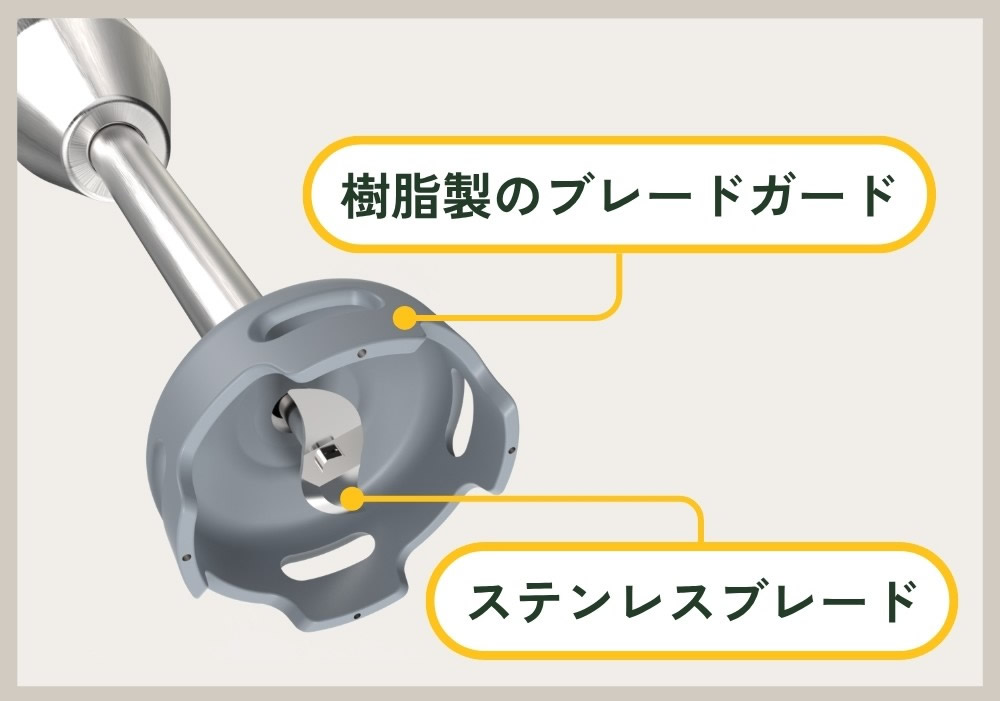 300Wの300Wのパワフルモーター ステンレスブレードですばやく撹拌