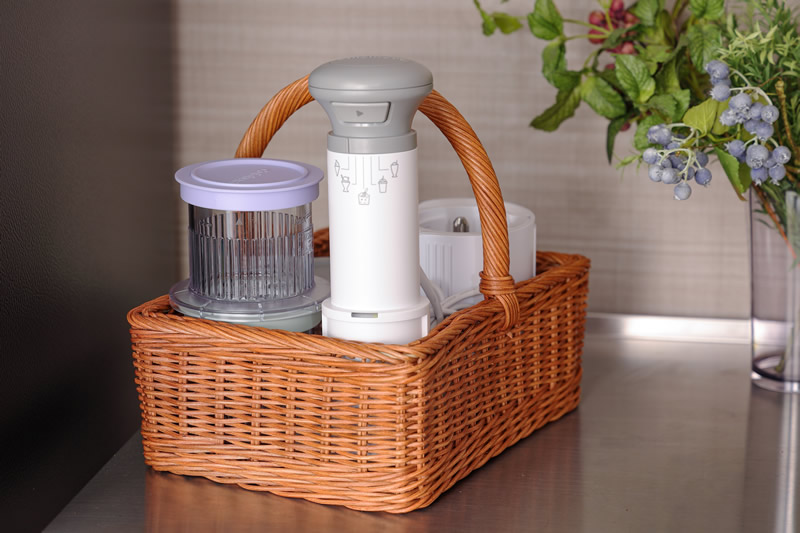 本体は取り外し可能・収納も省スペースに